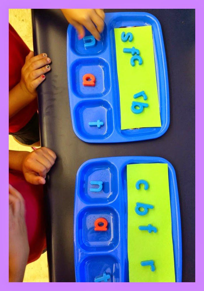 Fresh and Fun Word Work to Help Your Reader Bloom food trays