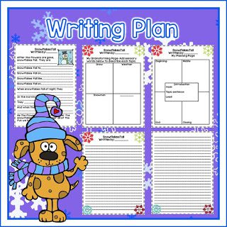 Snowflakes Fall by Patricia MacLachlan is the perfect mentor text for descriptive writing in the winter. Check out the post to learn more. writing2bplan2bsff-9731937