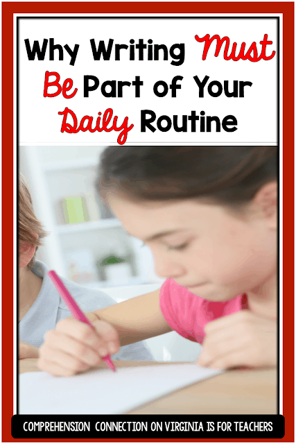 Writing lessons take time, and perfecting writing skills takes practice. If your day is busy, and you're pinched for time, what do you eliminate from the schedule? Do you snip a few minutes from each lesson? Maybe you divide a lesson across two days? Perhaps you remove a lesson from the list? Whatever you do, do not short change writing! This post explains why it MUJST be included DAILY.