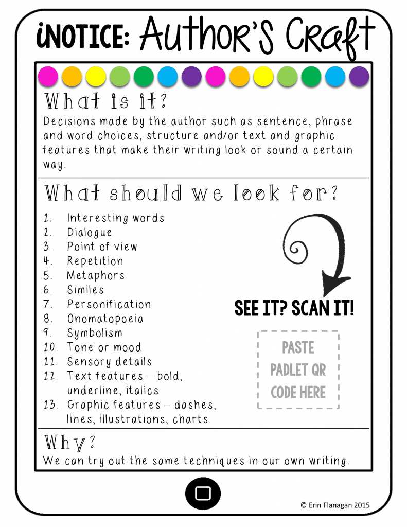 How To Analyze Author's Craft Using In November By Cynthia Rylant