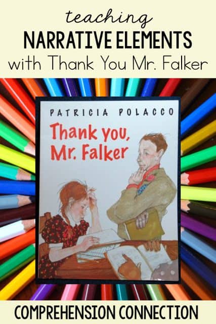 If you're teaching narrative elements, check out this post featuring the book, Thank You Mr. Falker. Free resource included.
