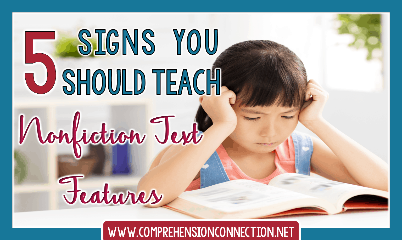Why do kids need to know nonfiction text features? In this post, you'll learn about five important signs your kids aren't using them. Check it out  to learn more.