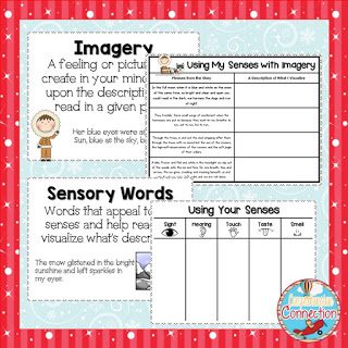 Looking for winter mentor text lessons? This post features the book, Dogteam by favorite author, Gary Paulsen. You can use it for teaching imagery and visualization. Stop by for this lesson and many others.