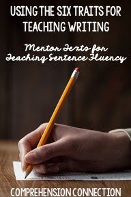 When I think of books that demonstrate strong sentence fluency, I think of books that have creative sentence structure. Sentences flow well and are carefully crafted to best express the author's message. Sentences can be long and winding joining one idea to the next or can be purposefully short and choppy, but the message is clear. In this post, I share mentor texts for working on sentence fluency and the six writing traits. Freebies included