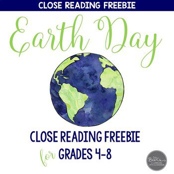 Earth day is important every day, and in this post, I share easy to use activities for Earth day or for your ecology unit.