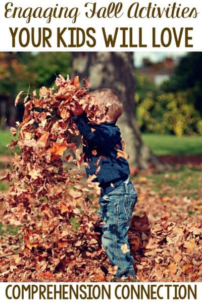 Need book recommendations about fall? This post includes books about fall and activities to go with them.
