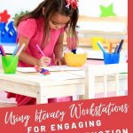 Literacy work stations can offer opportunities for your students to practice independently with purposeful activities. They can keep your kids engaged to allow you to work with small groups. Finally, they provide you with the data you need to gauge progress. This post offers tips to make work stations easy and purposeful.