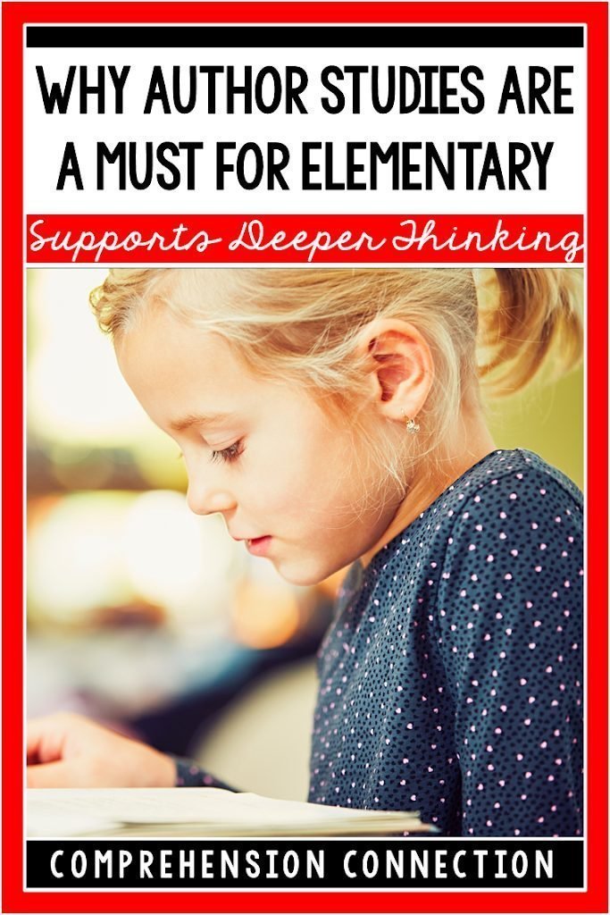Author studies are much more than story time. They help us make comparisons across texts, study theme, expose students to rich literature, and so much more. Check out this post on why you should feature an author a month.