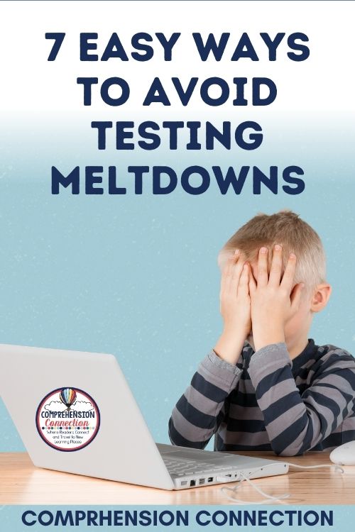 State testing is just around the corner, and the pressure is building. This pressure often leads to student frustration and testing meltdowns. In fact, those testing meltdowns might come from teachers! 