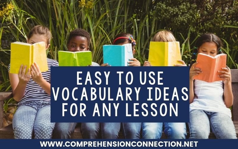 In this post, we take a look at vocabulary teaching ideas that you can easily implement into your daily plans. Teaching vocabulary is really important, and we especially need to teach prefixes, suffixes, and roots. Learning prefixes and suffixes begins typically in second grade, but for many, mastery occurs closer to fourth grade. I think the reason is that struggling readers just need more repetition to fully grasp how these word part contribute to a word's overall meaning. In this post, I share a variety of ideas you can use to work vocabulary instruction into your daily routine.