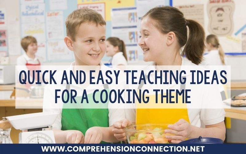 Do you hear the dinner bell ringing? Well, you are in the right place then because dinner is served! Come learn about cooking themed mentor texts for upper elementary. No matter the grade level you teach, kids LOVE to cook in the classroom. Believe it or not, there are recipes that can be incorporated into just about every unit you teach. In this post, you'll find cooking themed teaching resources and ideas you can use with your kids.