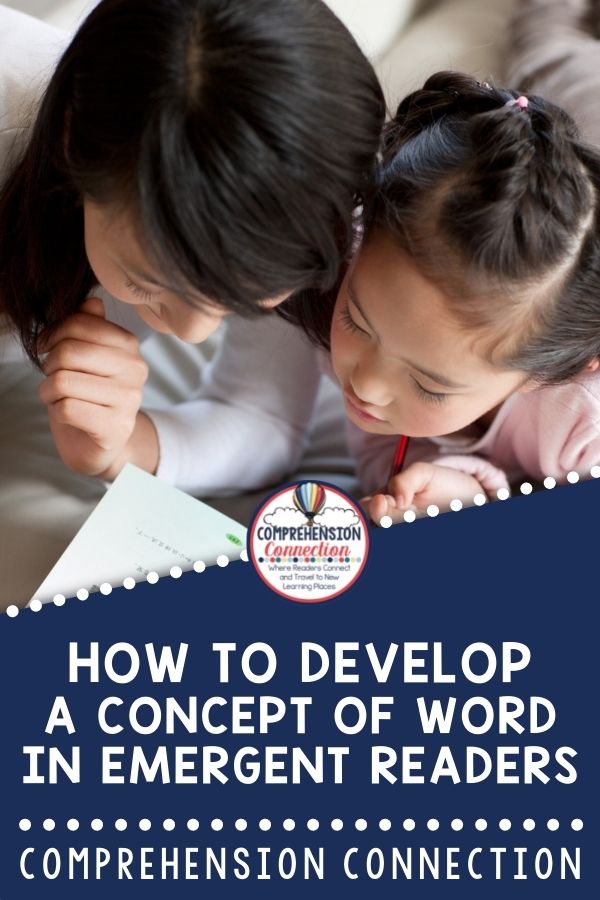Emergent readers need lots of support, and developing a concept of word doesn't happen overnight. Gradually, we see emergent readers transform from non-readers to readers over the course of the year. In this post, I share a review of how concept of word develops and give you a new COW poem to add to your collection.