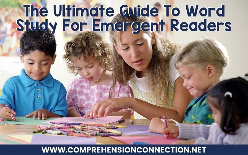 You might think that word study would be implemented beginning in first grade, but that is not the case. Our emergent readers are part of the reader continuum, and phonological awareness and phonics are a critical part of reading instruction at the emergent level. What does it look like? Well, one might think of it as word play, but there is a systematic progression even for our youngest learners. This post explains the plan.