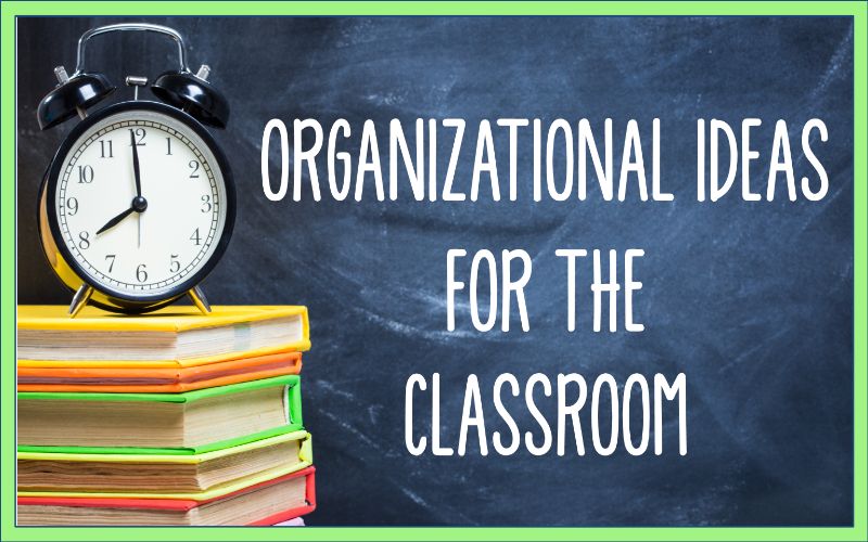 This post focuses Pinterest pins to help with organization ideas and word study. Six Time Saving Classroom Organization Ideas for Back to School