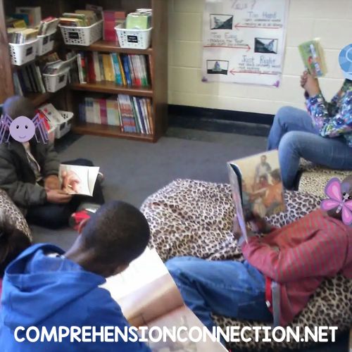 make reading comfortable to increase motivation