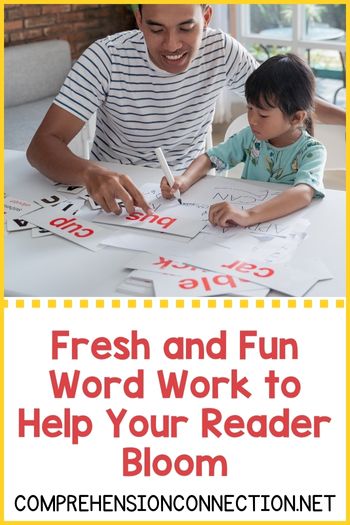 Fresh and Fun Word Work to Help Your Reader Bloom pin