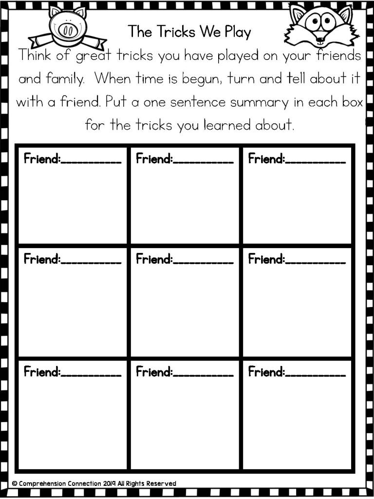 teaching with mentor texts-before reading activity