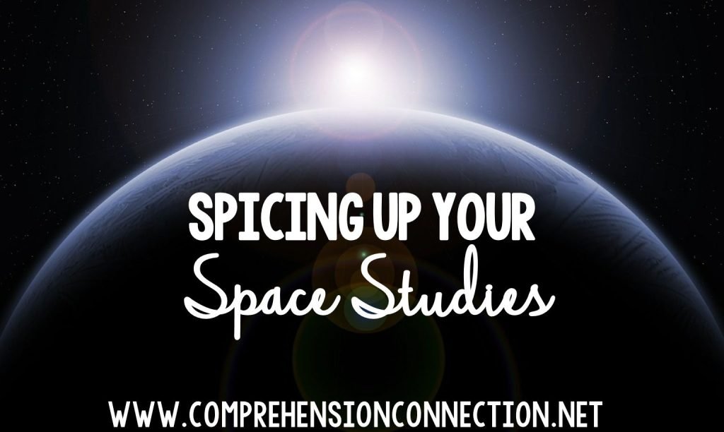 In Virginia, our students' study of space systems happens in fourth grade, so for my post, I am going to share space themed activities and content area reading ideas that I will try to use with my students to help them get a "double dip" of science. 