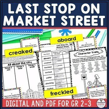 Last Stop on Market Street Print or Digital Activities