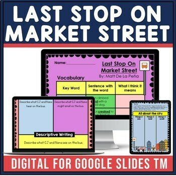 Writing Activities for Last Stop on Market Street