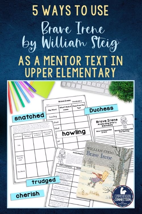One of my favorite winter read alouds is Brave Irene by William Steig. It's is a timeless classic, and it's the perfect mentor text for so many skills. In this post, I'll be sharing teaching ideas you can use to make the most of this great title.